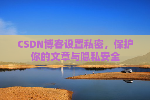 CSDN博客设置私密，保护你的文章与隐私安全