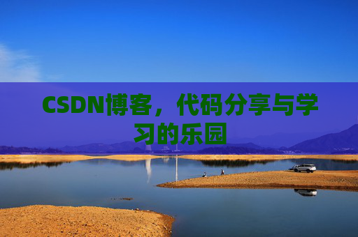 CSDN博客，代码分享与学习的乐园
